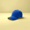 Blue baseball cap, unisex breathable casual sun hat details Picture
